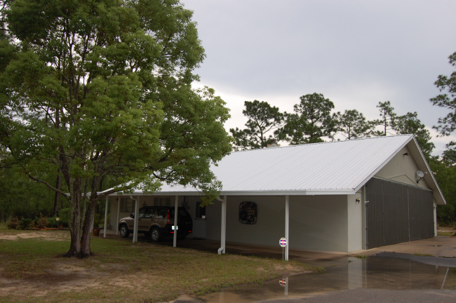 Perfect for the Airplane Enthusiast, plenty of room to park your Airplane just steps from your Living room. Melrose Air Park Home - Located in Melrose Landing a Unique Residential Air park. Just minutes from Gainesville, Jacksonville and Ocala. This 4 bedroom, 2 � bath Hangar Home offers the convenience of having your plane just steps away. This Beautiful home is on 5 acres overlooking the taxi-way and features main hangar attached to home, separate 39 x 28 pole barn hangar with electric. Fireplace, split floor plan and lots of design features and all surrounded by a canopy of oaks. The Airpark features 4600 feet x 150 feet with the NE 3400 feet asphalt and the SW 1200 feet turf. The runway also has lights from dusk to dawn for your convenience. (http://melroselanding.org/)